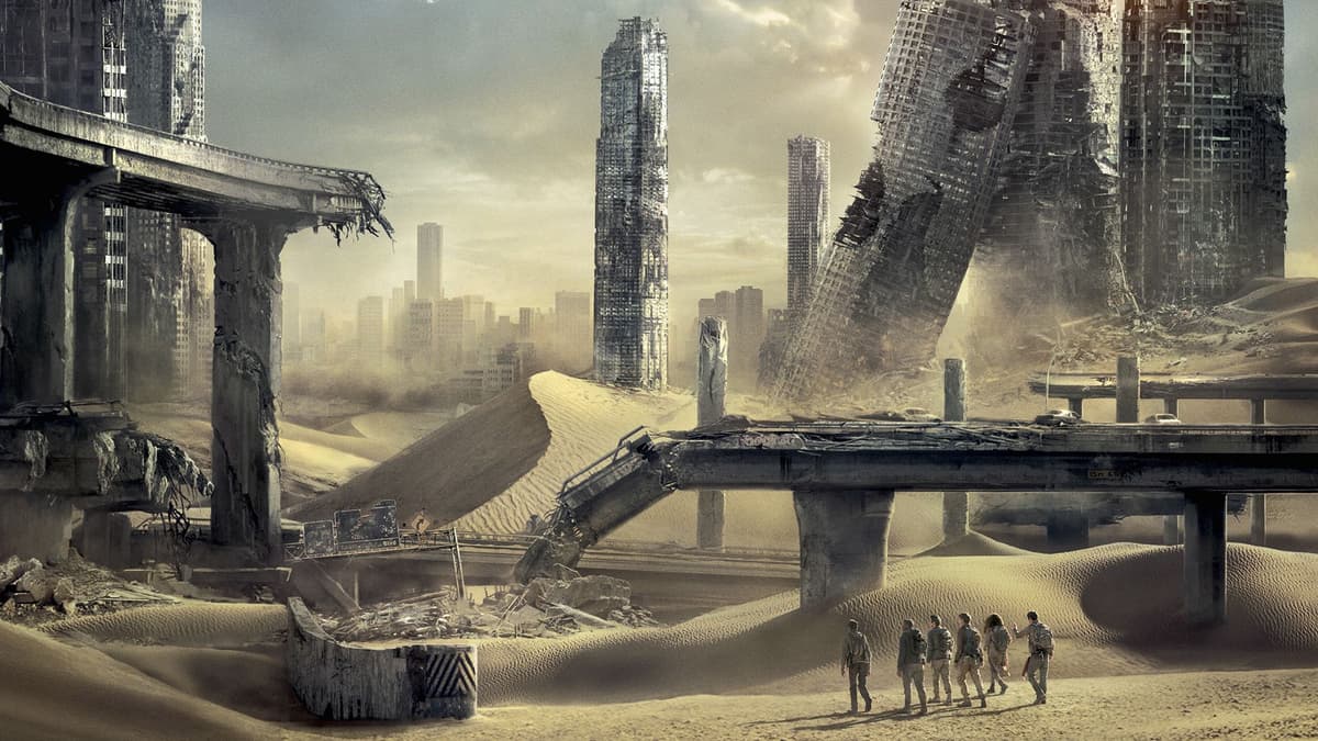Maze Runner The Scorch Trials key art
