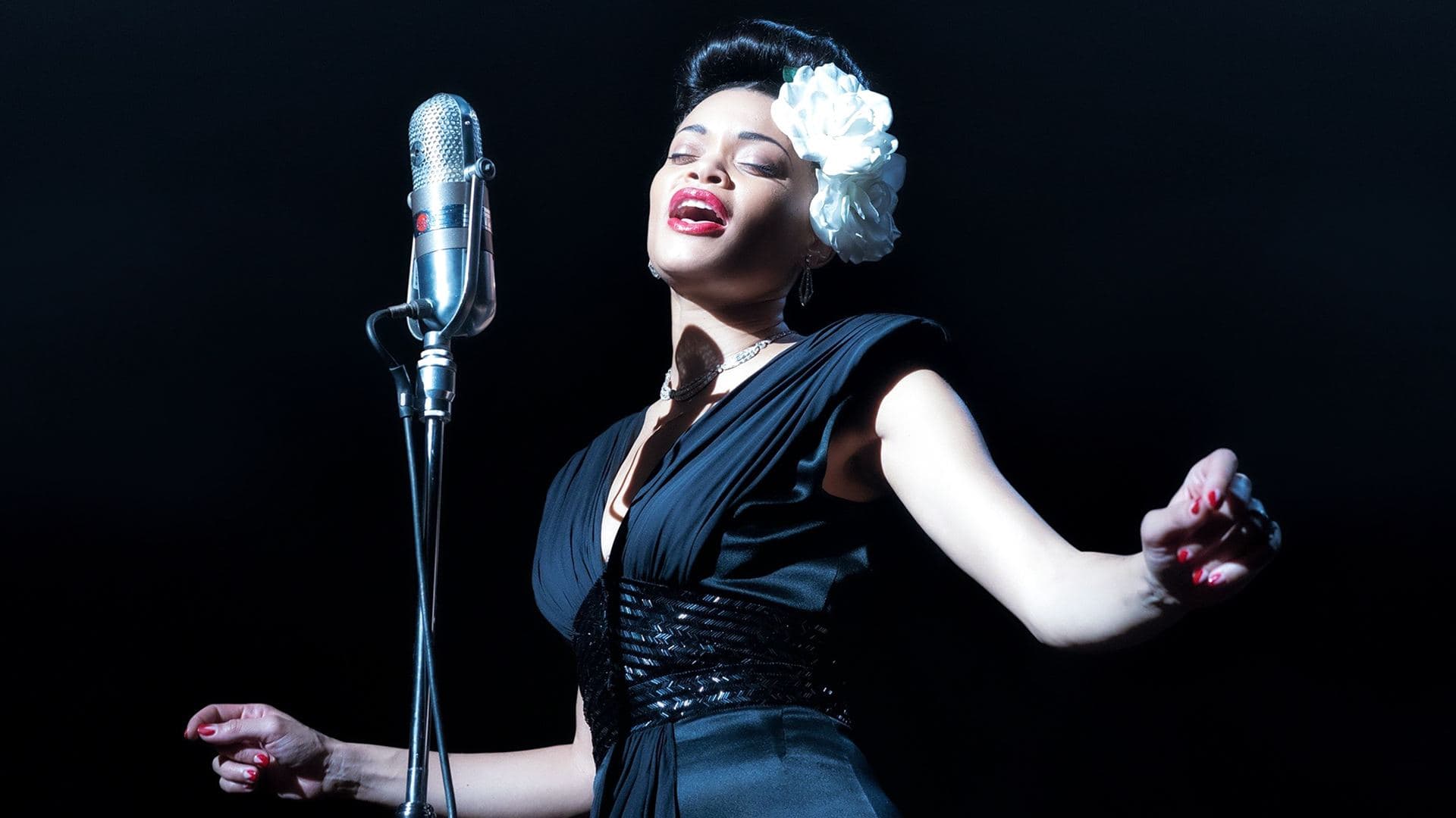 The United States vs. Billie Holiday key art