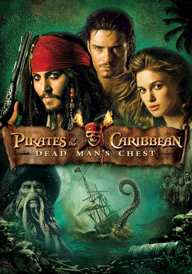 Pirates of the Caribbean: Dead Man’s Chest movie poster