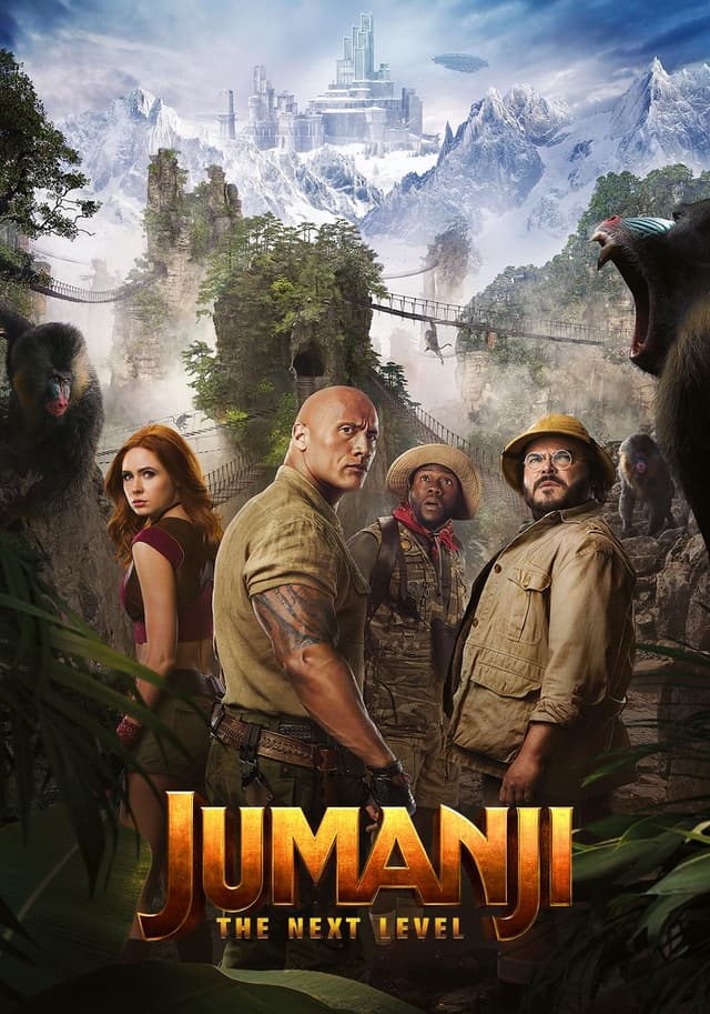 Jumanji The Next Level movie poster