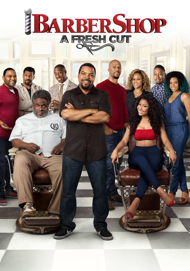 Barbershop The Next Cut movie poster