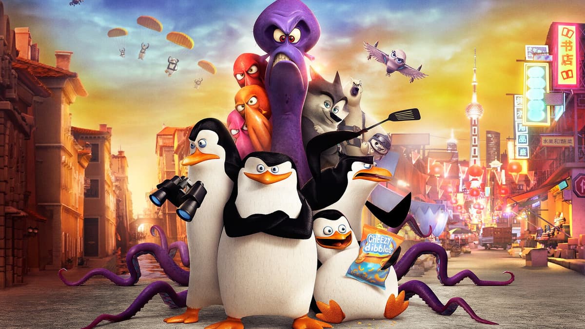 Penguins of Madagascar key art