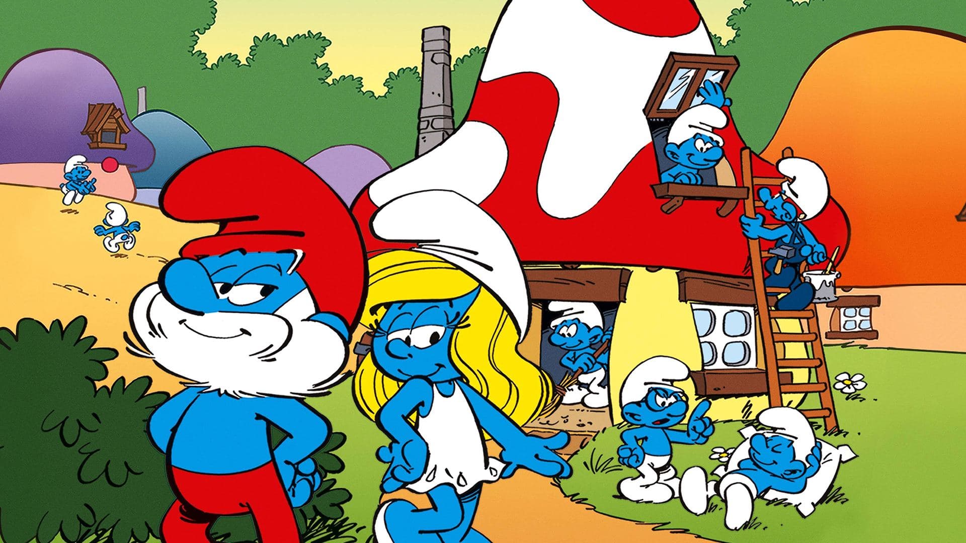 The Smurfs key art