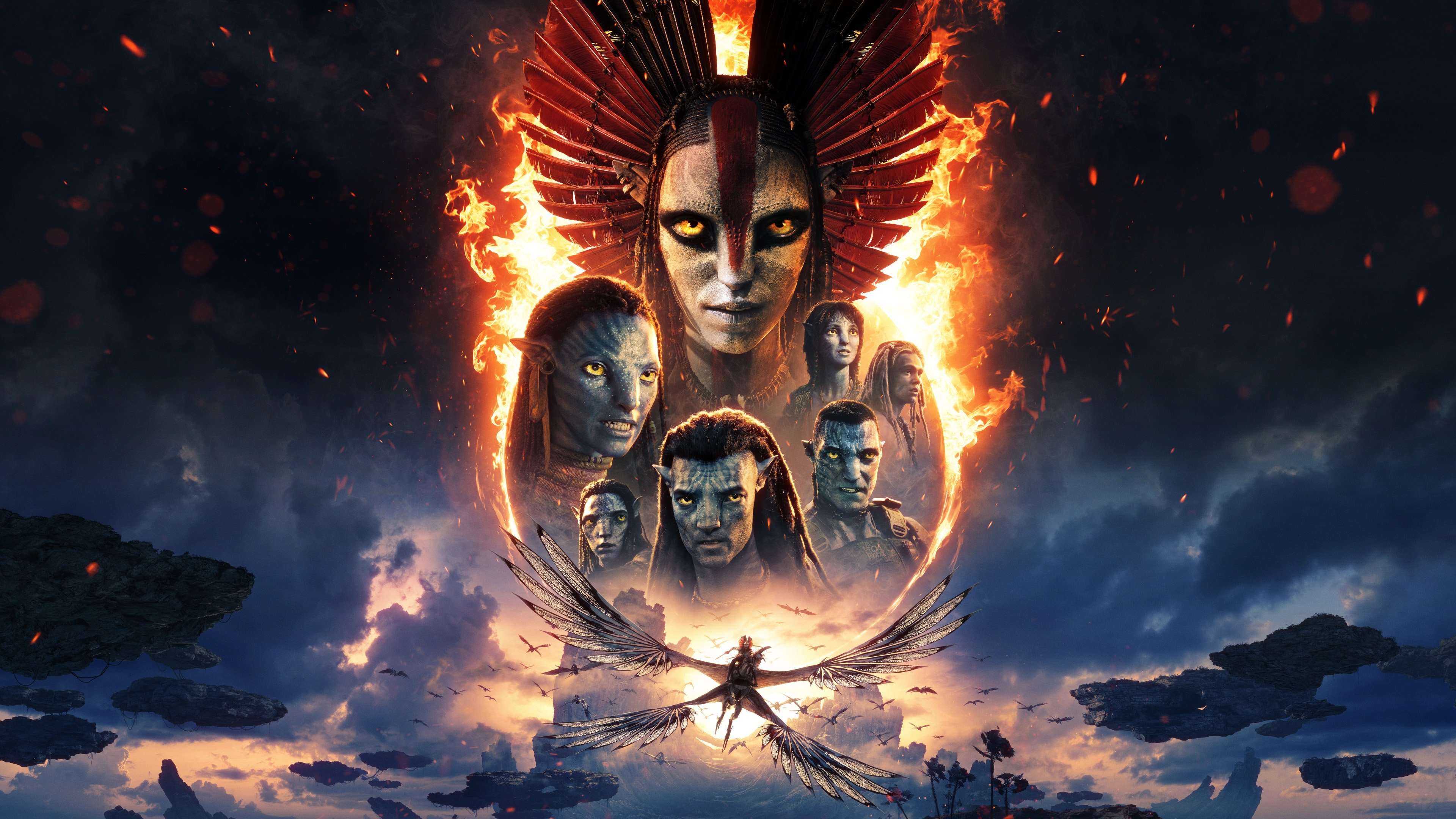 Avatar Fire and Ash key art