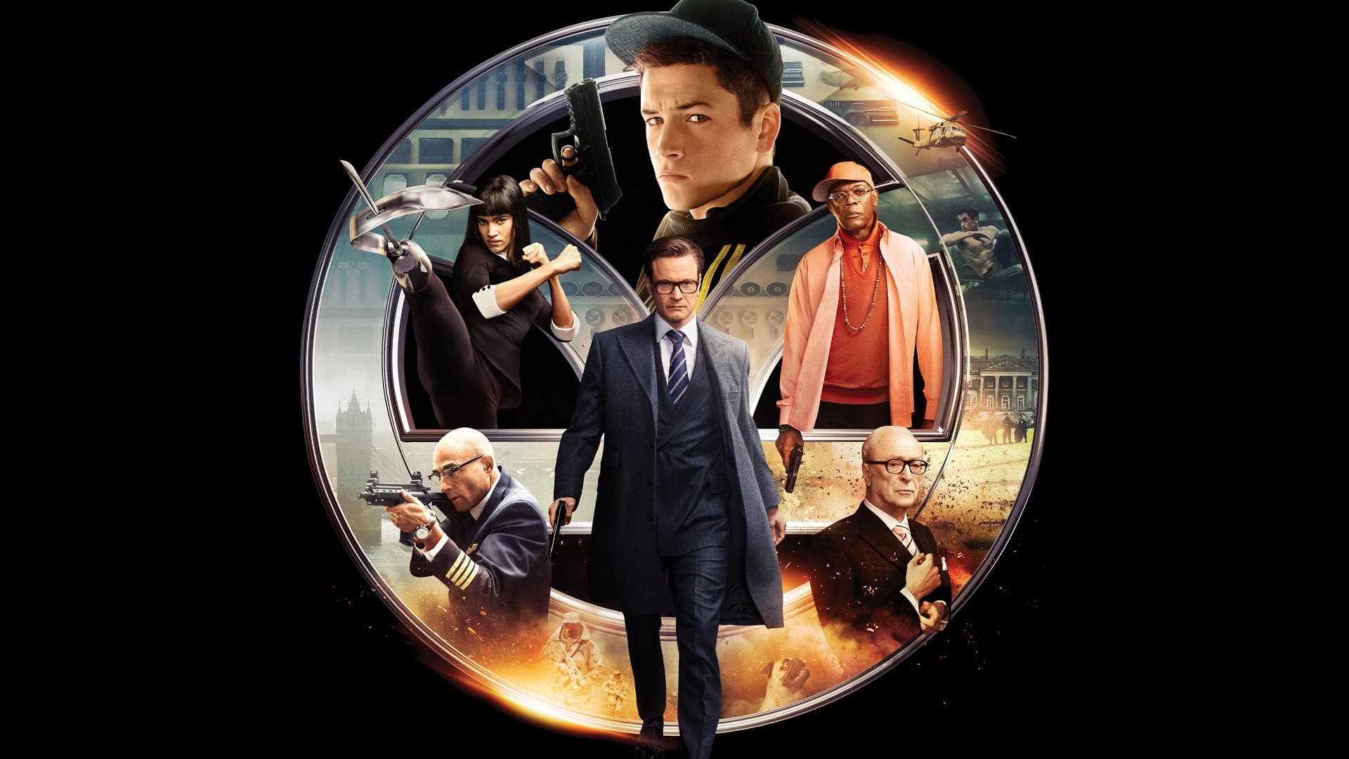 Kingsman The Secret Service key art