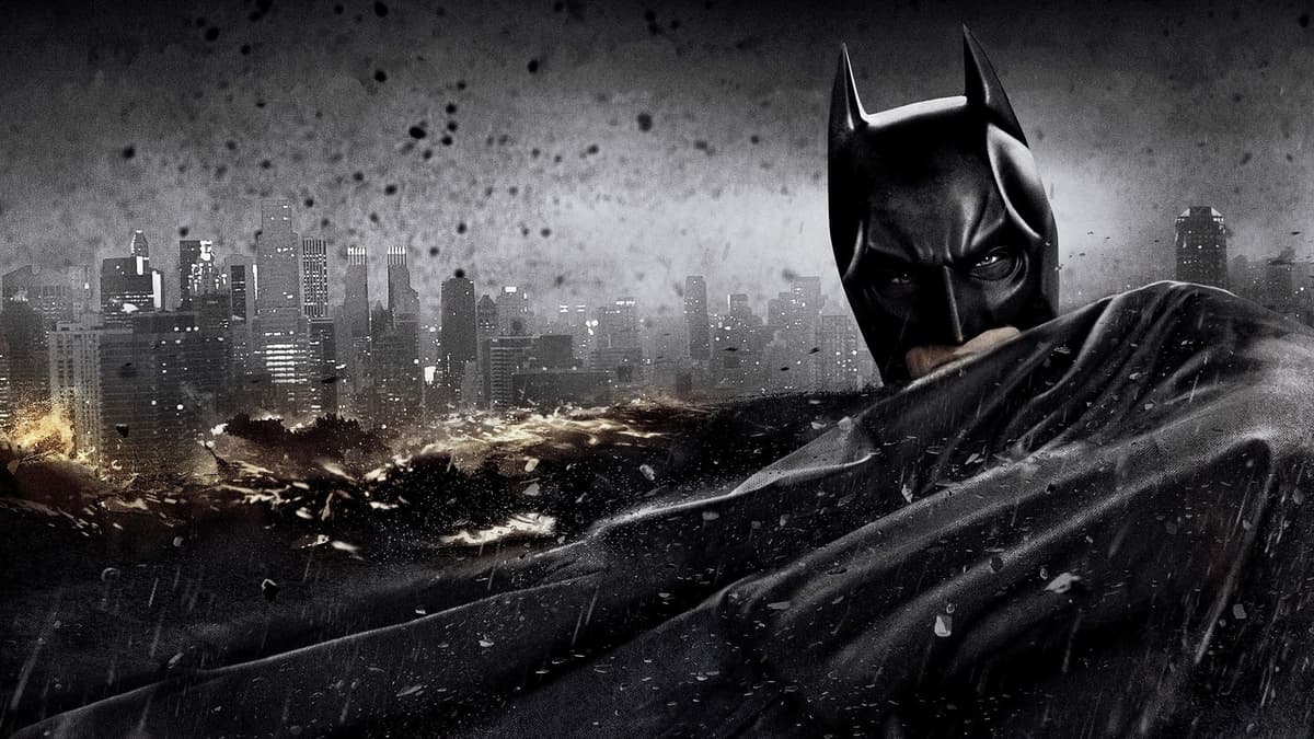 The Dark Knight Rises key art