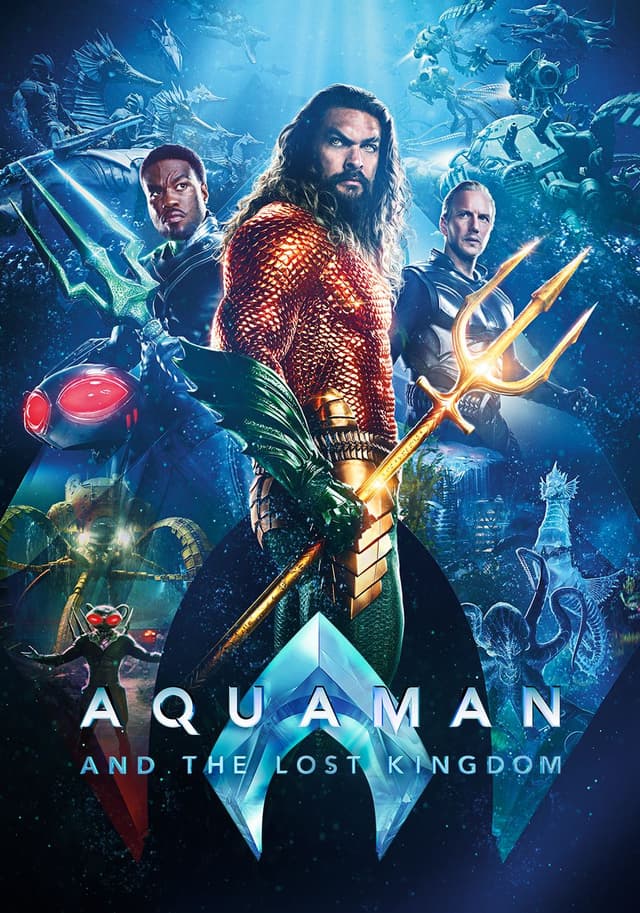 Aquaman and the Lost Kingdom movie poster