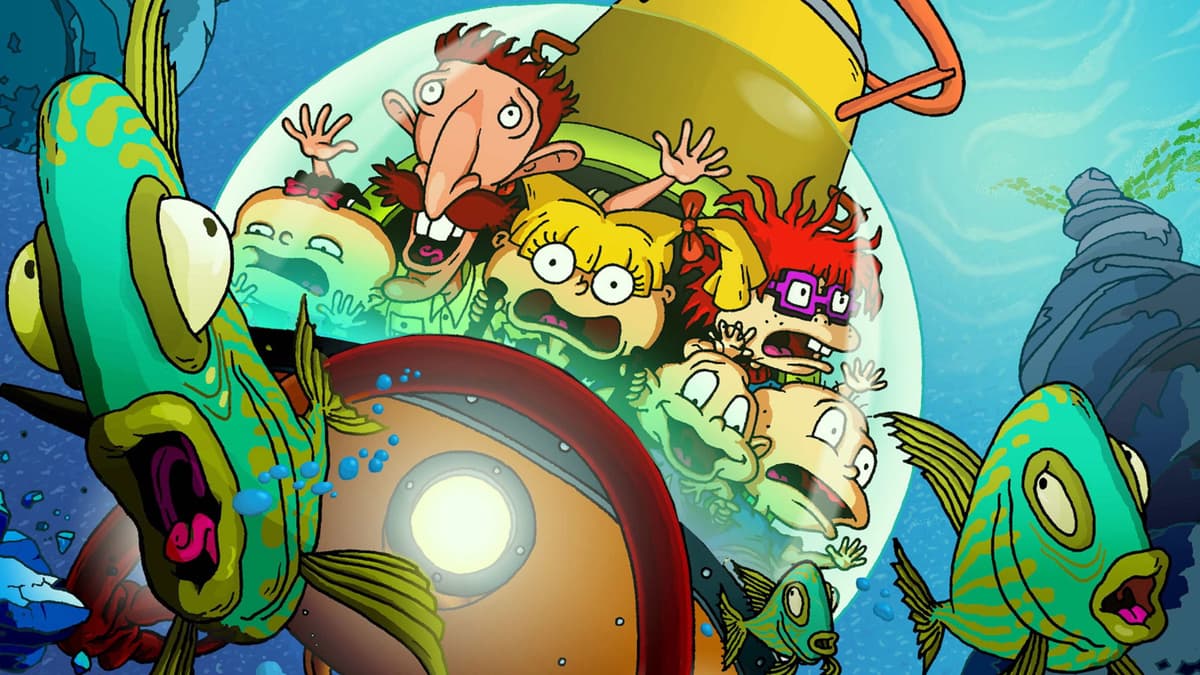 Rugrats Go Wild key art