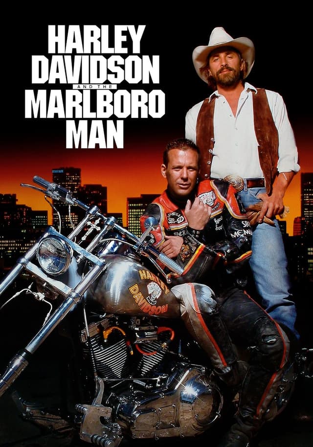 Harley Davidson and the Marlboro Man movie poster