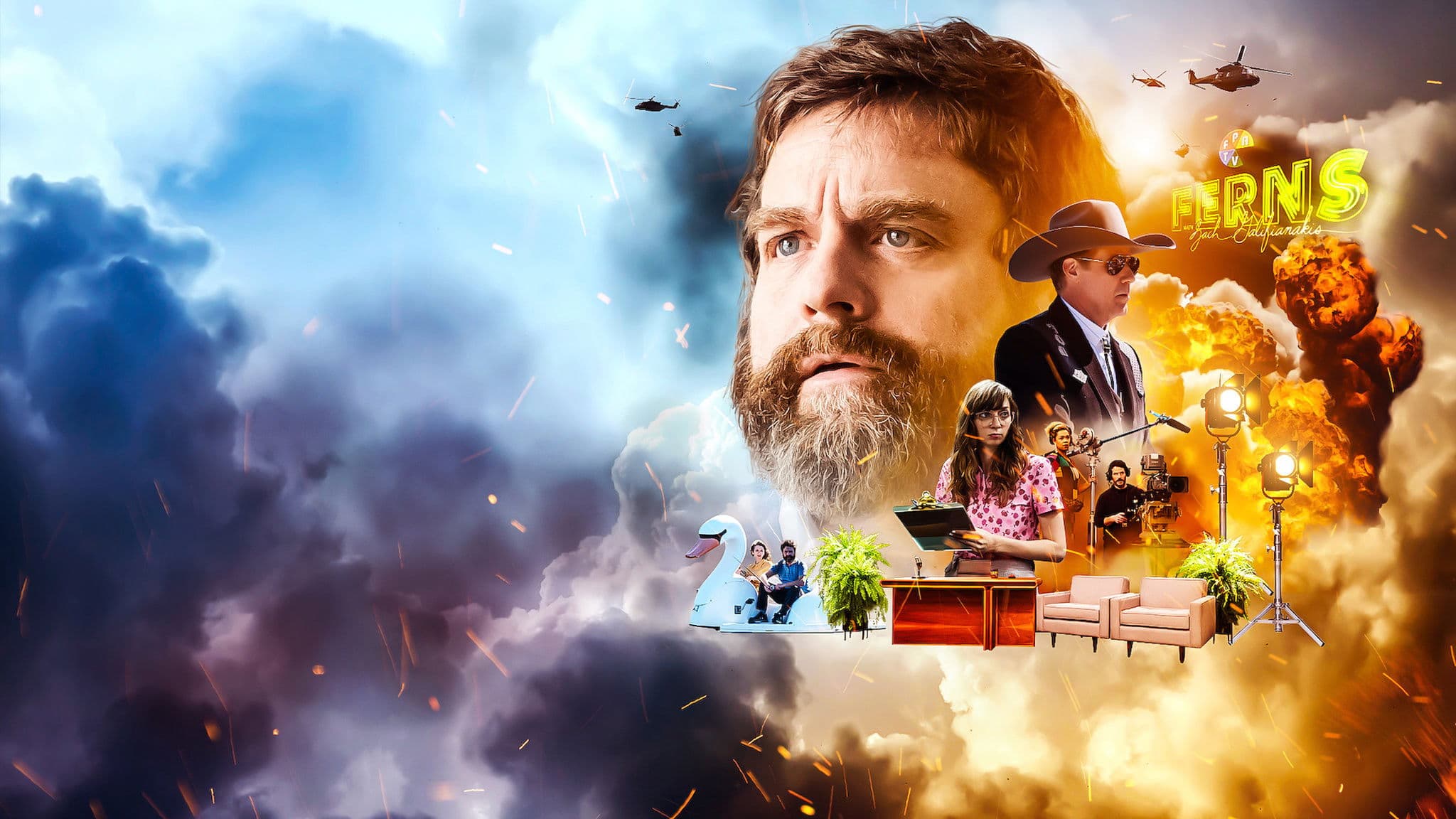 Between Two Ferns The Movie key art