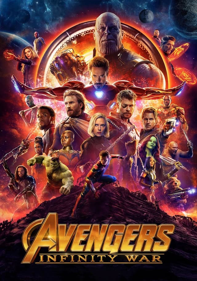 Avengers Infinity War movie poster
