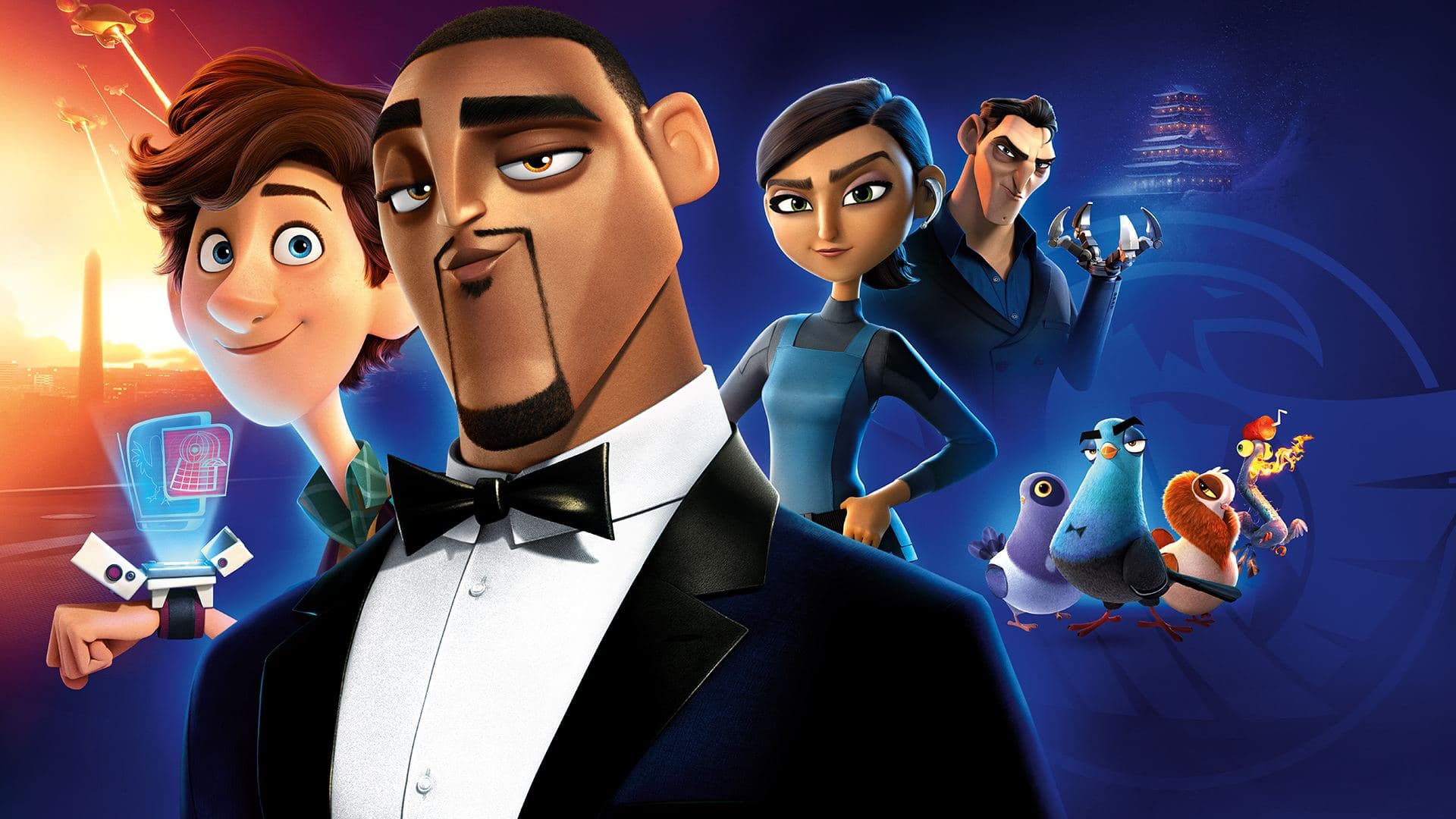 Spies in Disguise key art