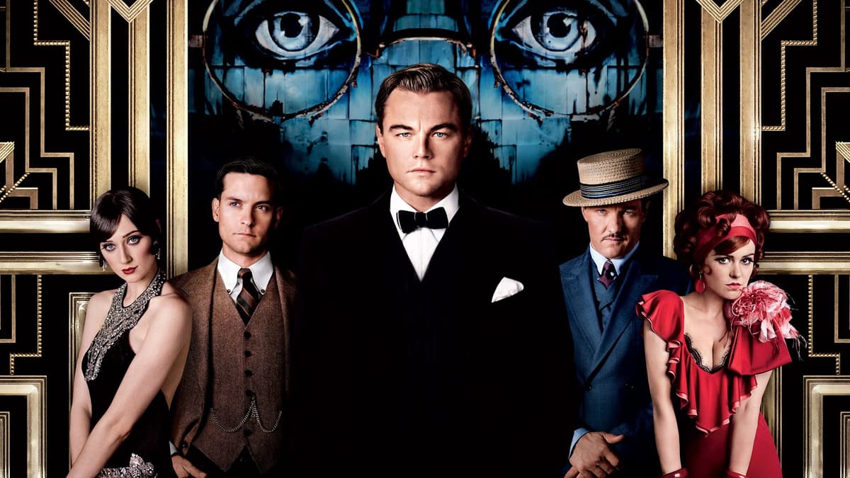 The Great Gatsby key art