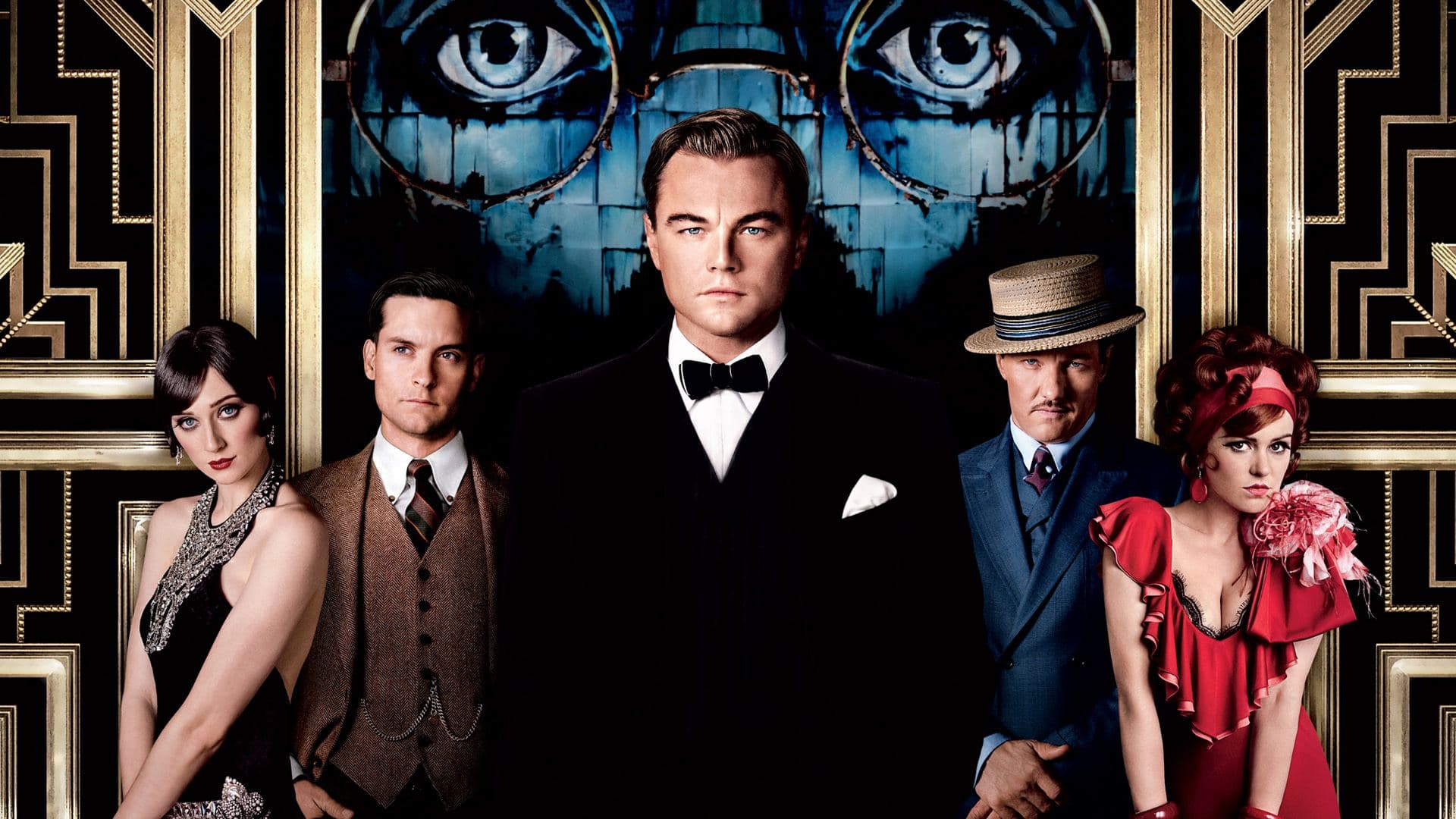 The Great Gatsby key art