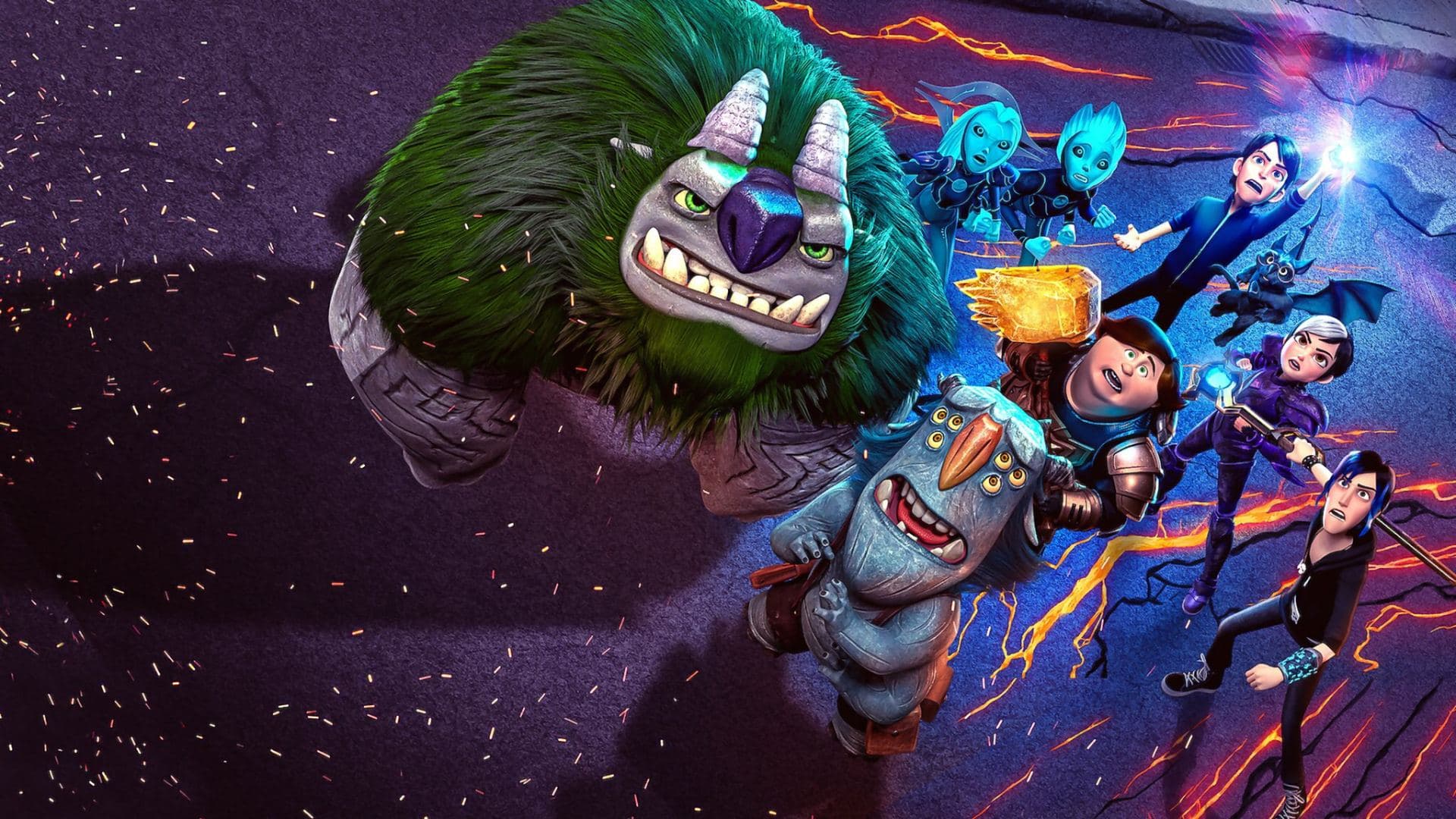 Trollhunters Rise of the Titans key art