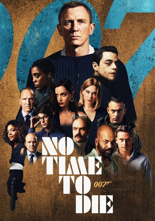 No Time to Die movie poster