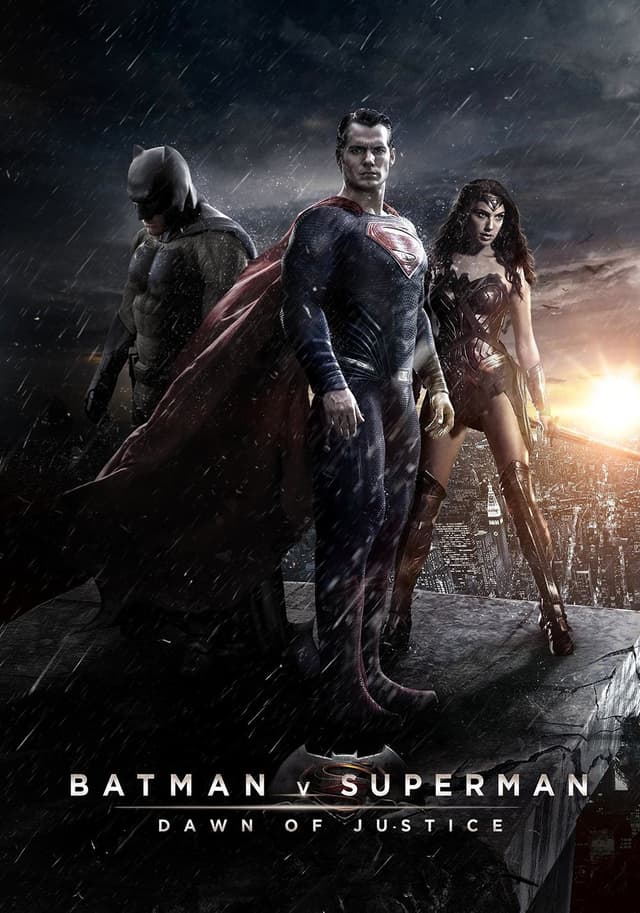 Batman v Superman Dawn of Justice movie poster