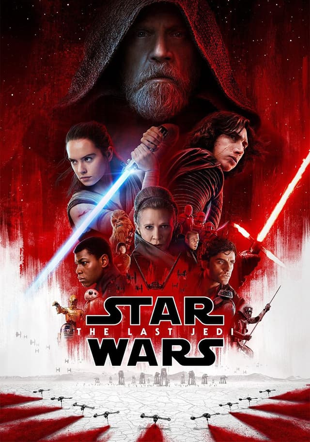 Star Wars The Last Jedi movie poster
