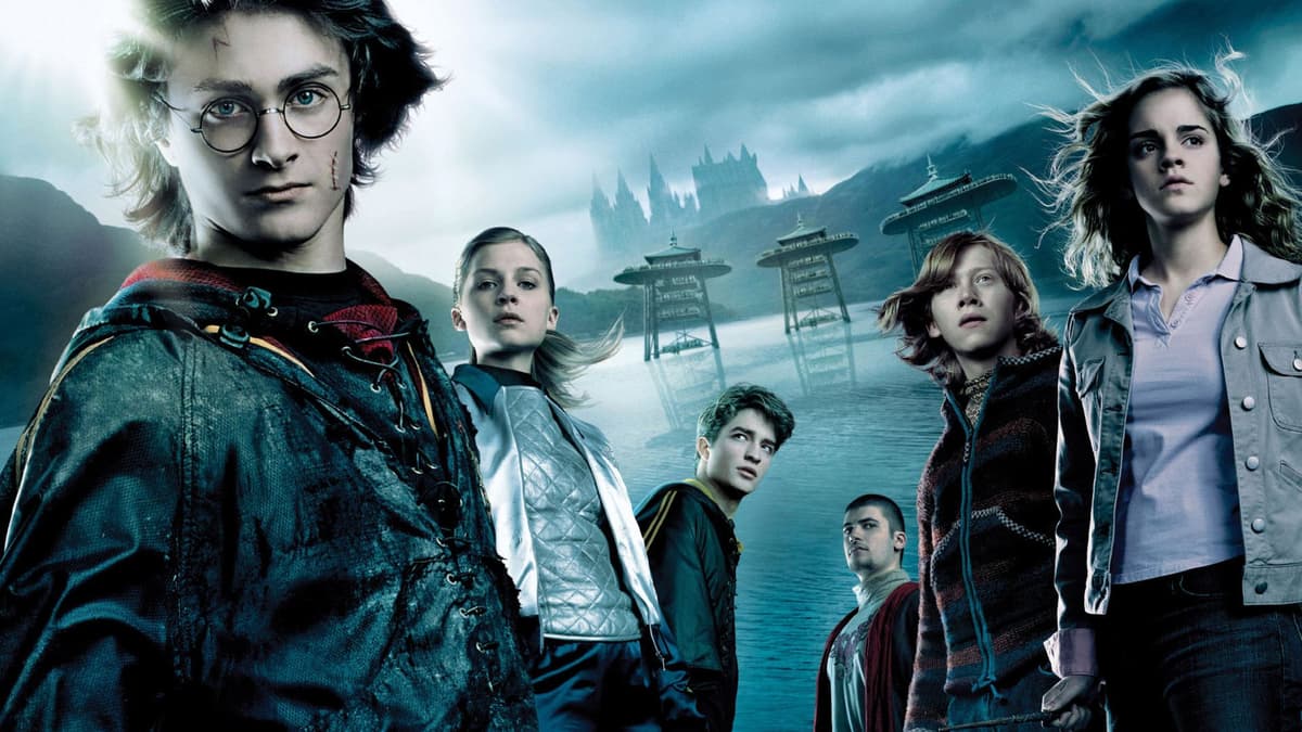 Harry Potter and the Goblet of Fire key art