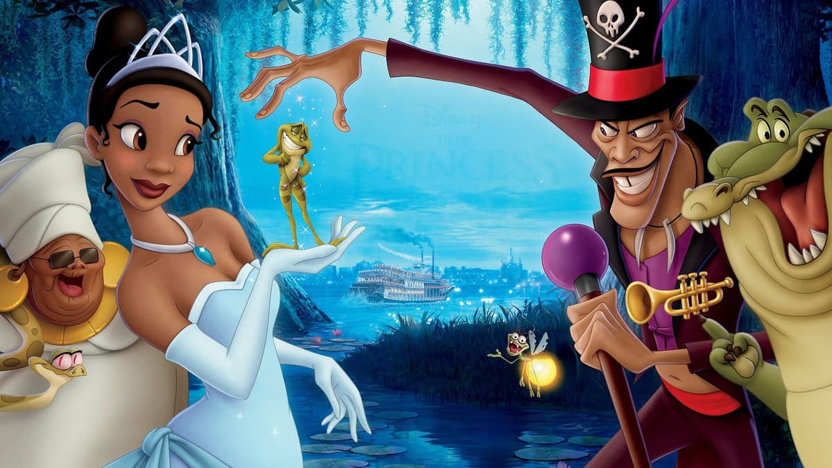 The Princess and the Frog key art