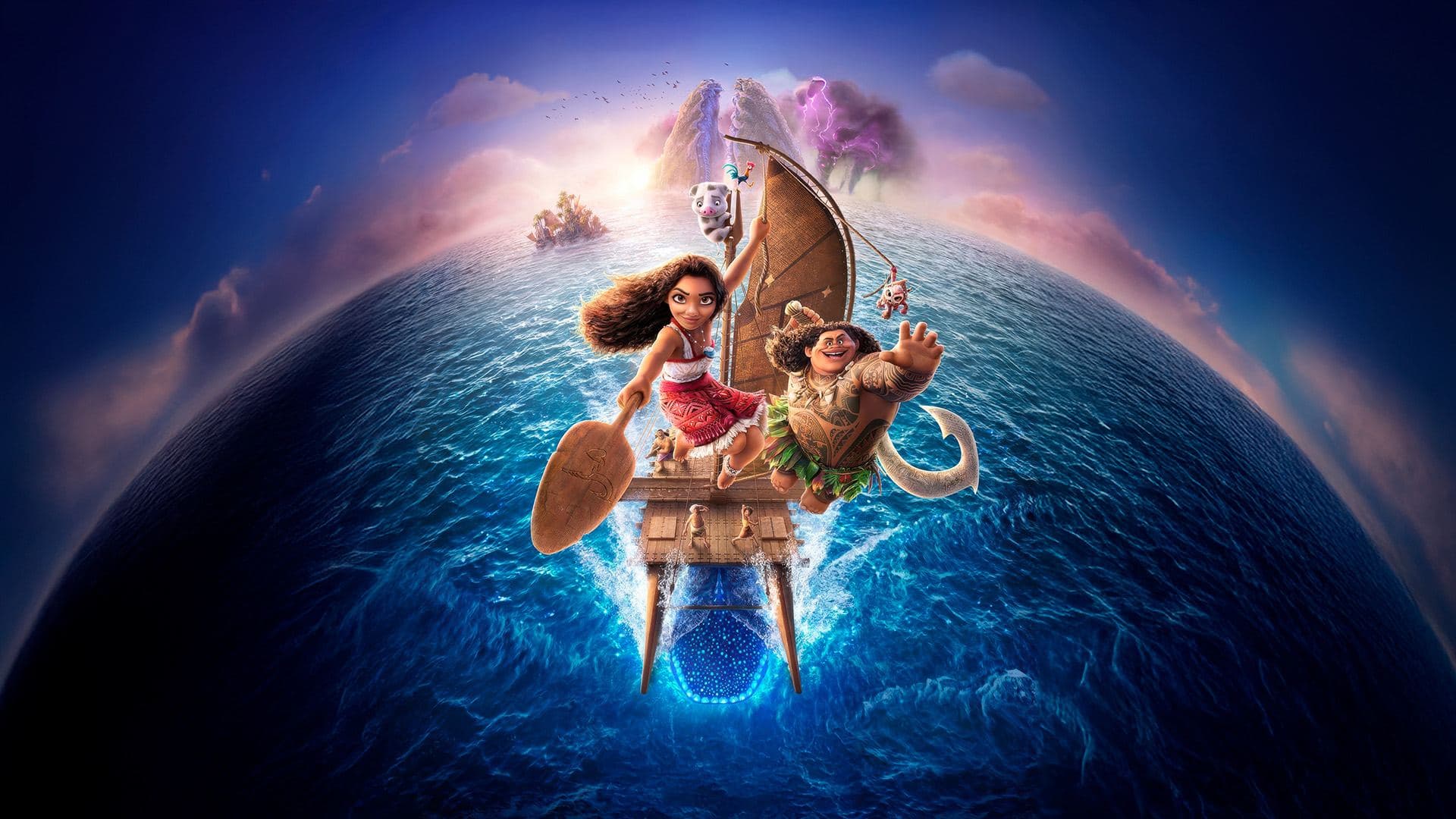 Moana 2 key art