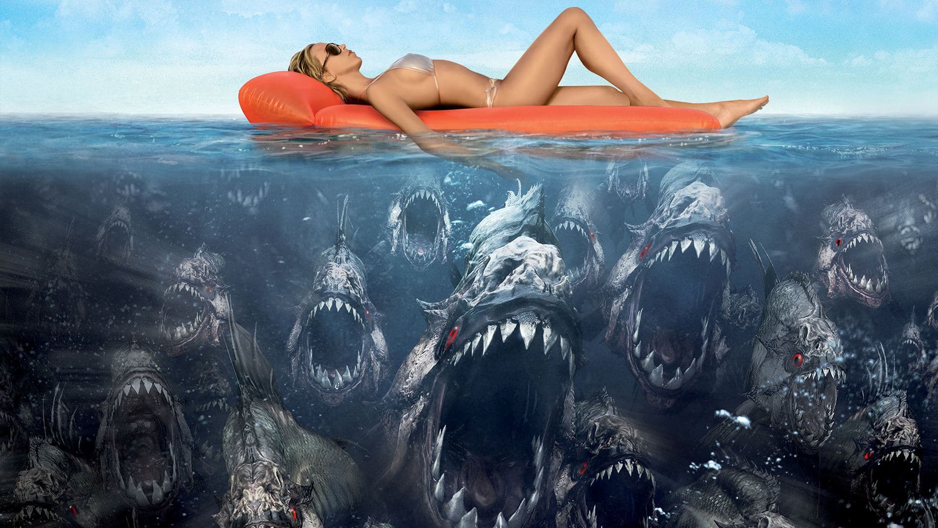 Piranha 3D key art