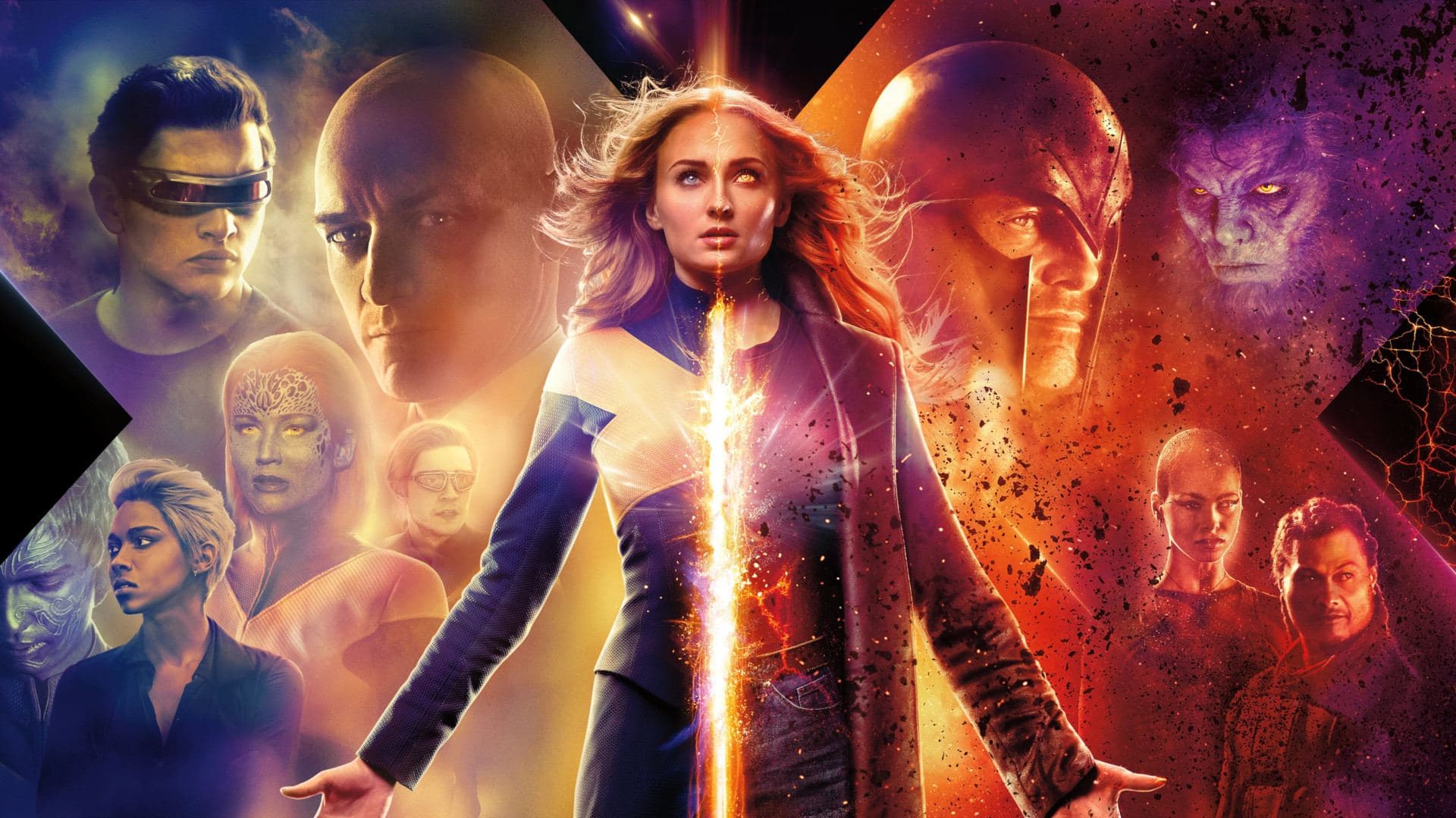 Dark Phoenix key art