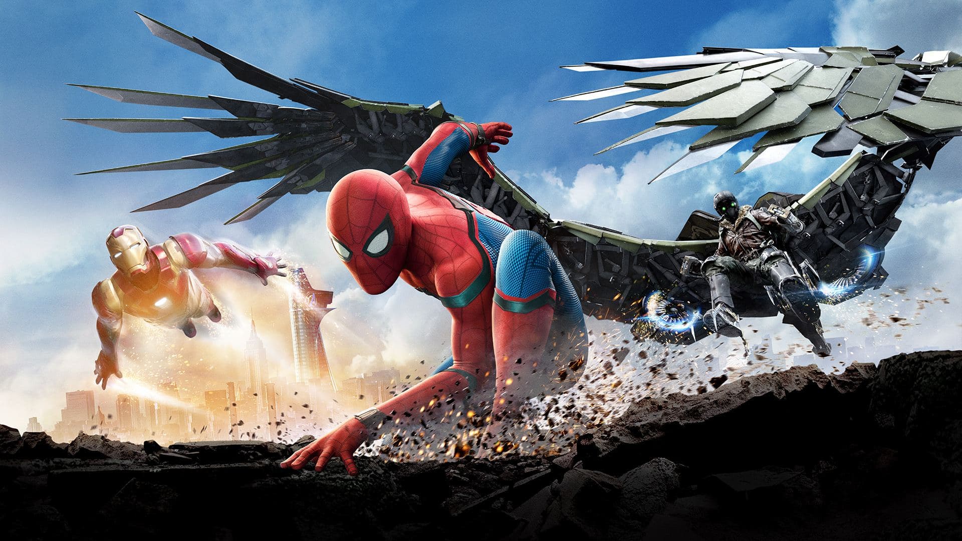 Spider-Man Homecoming key art