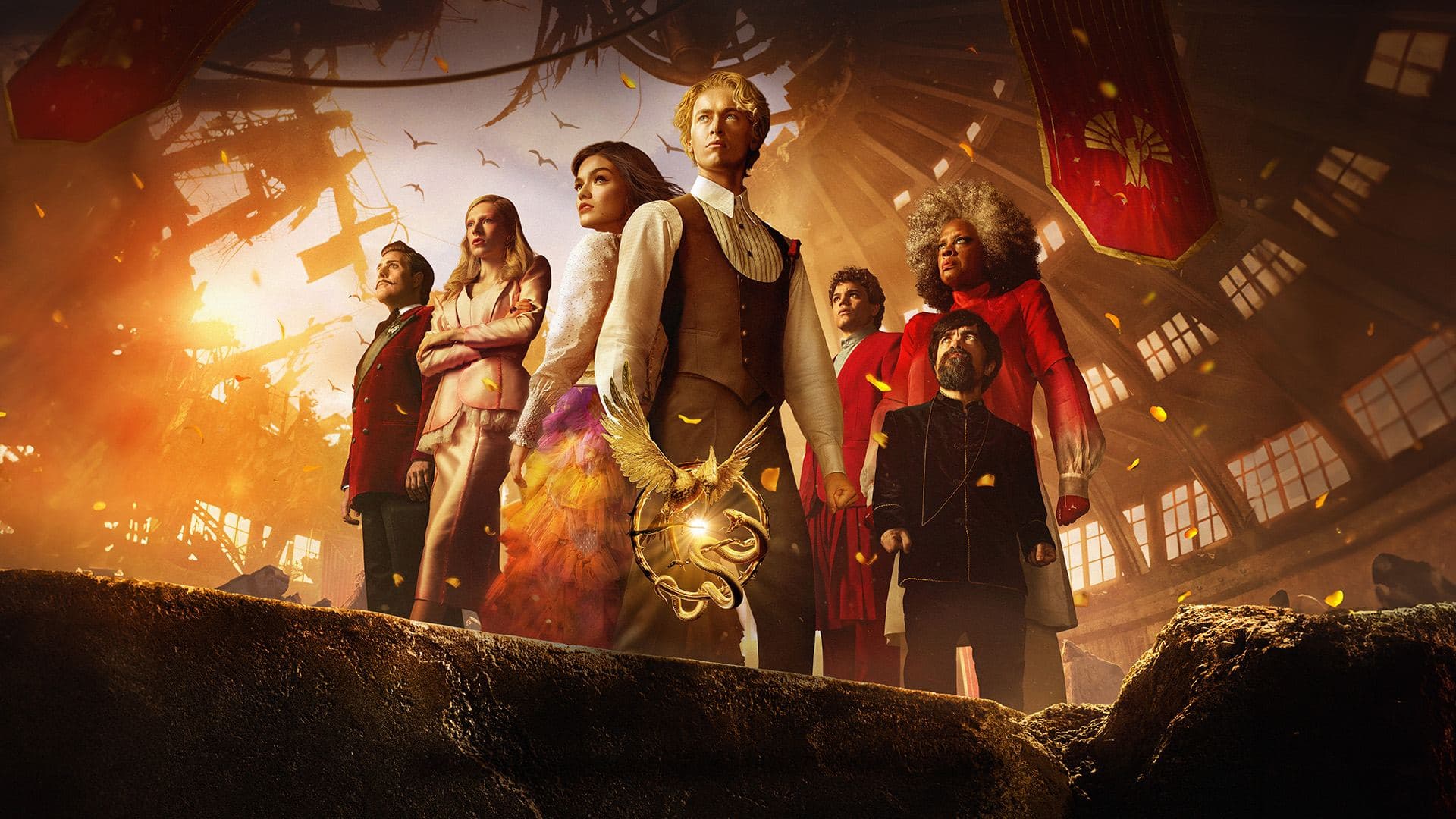 The Hunger Games: The Ballad of Songbirds & Snakes key art