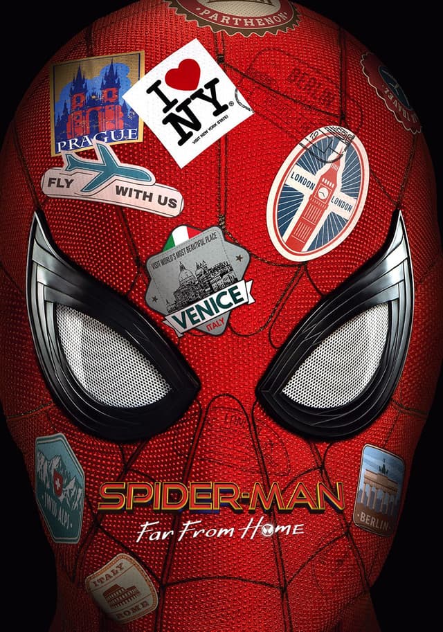 Spider-Man Far From Home movie poster