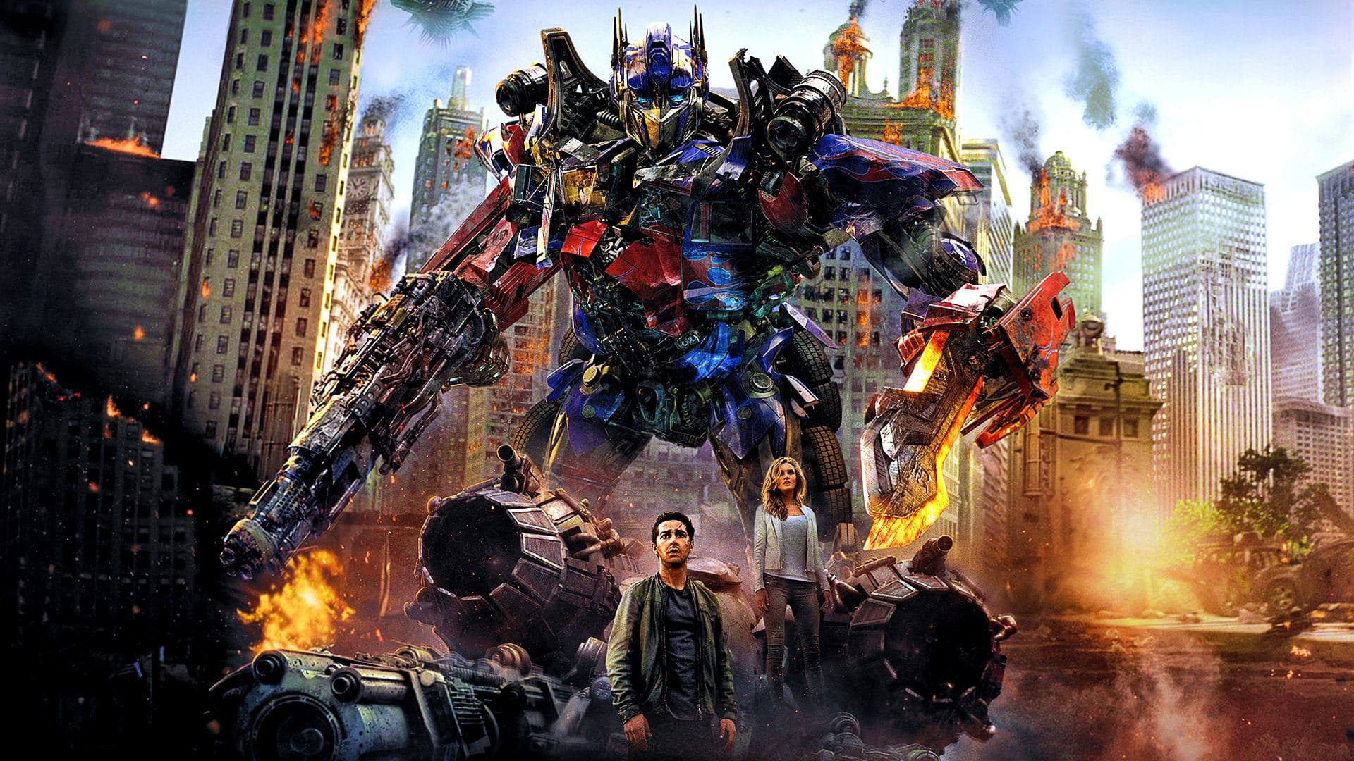 Transformers Dark of the Moon key art