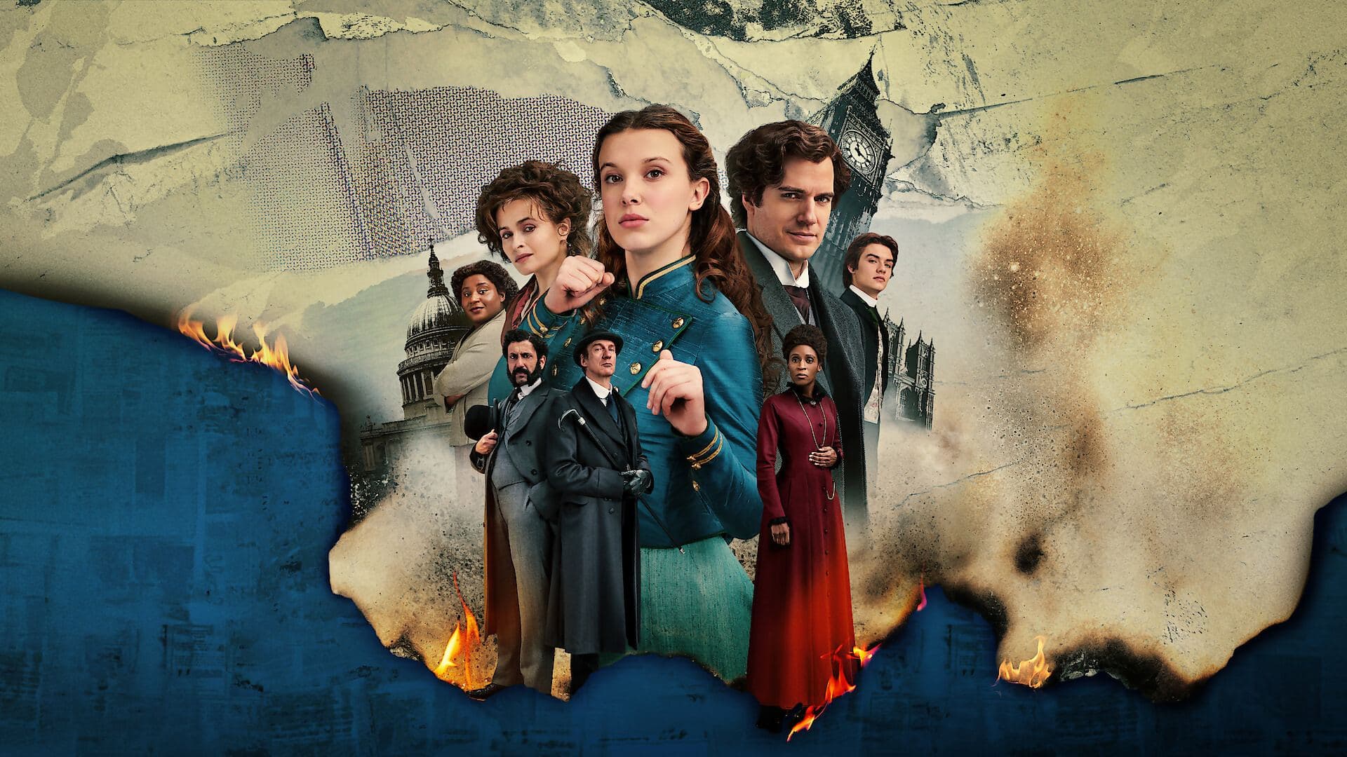 Enola Holmes 2 key art