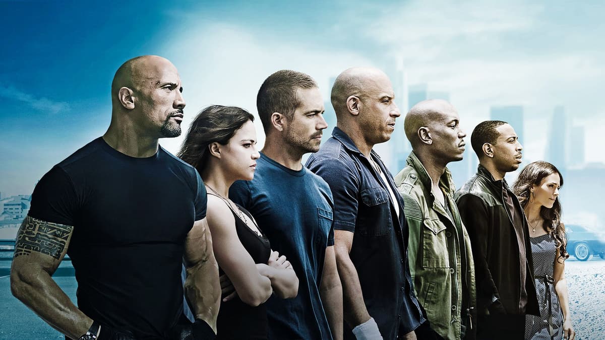 Furious 7 key art