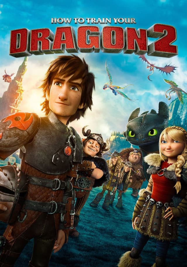 How to Train Your Dragon 2 movie poster