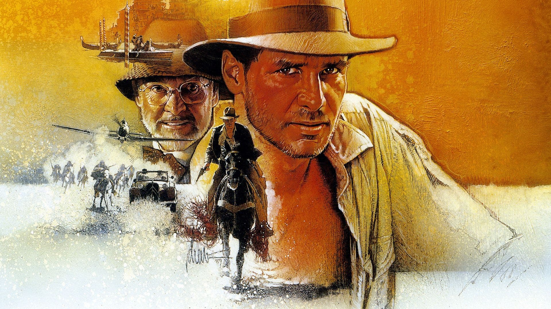 Indiana Jones and the Last Crusade key art