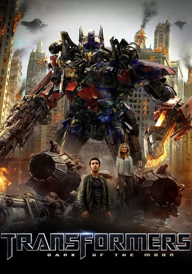 Transformers Dark of the Moon movie poster