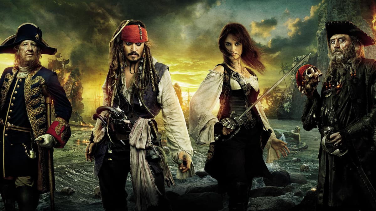 Pirates of the Caribbean On Stranger Tides key art