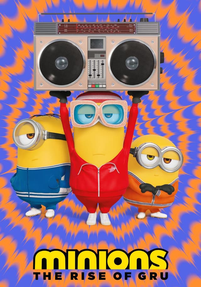 Minions The Rise of Gru movie poster