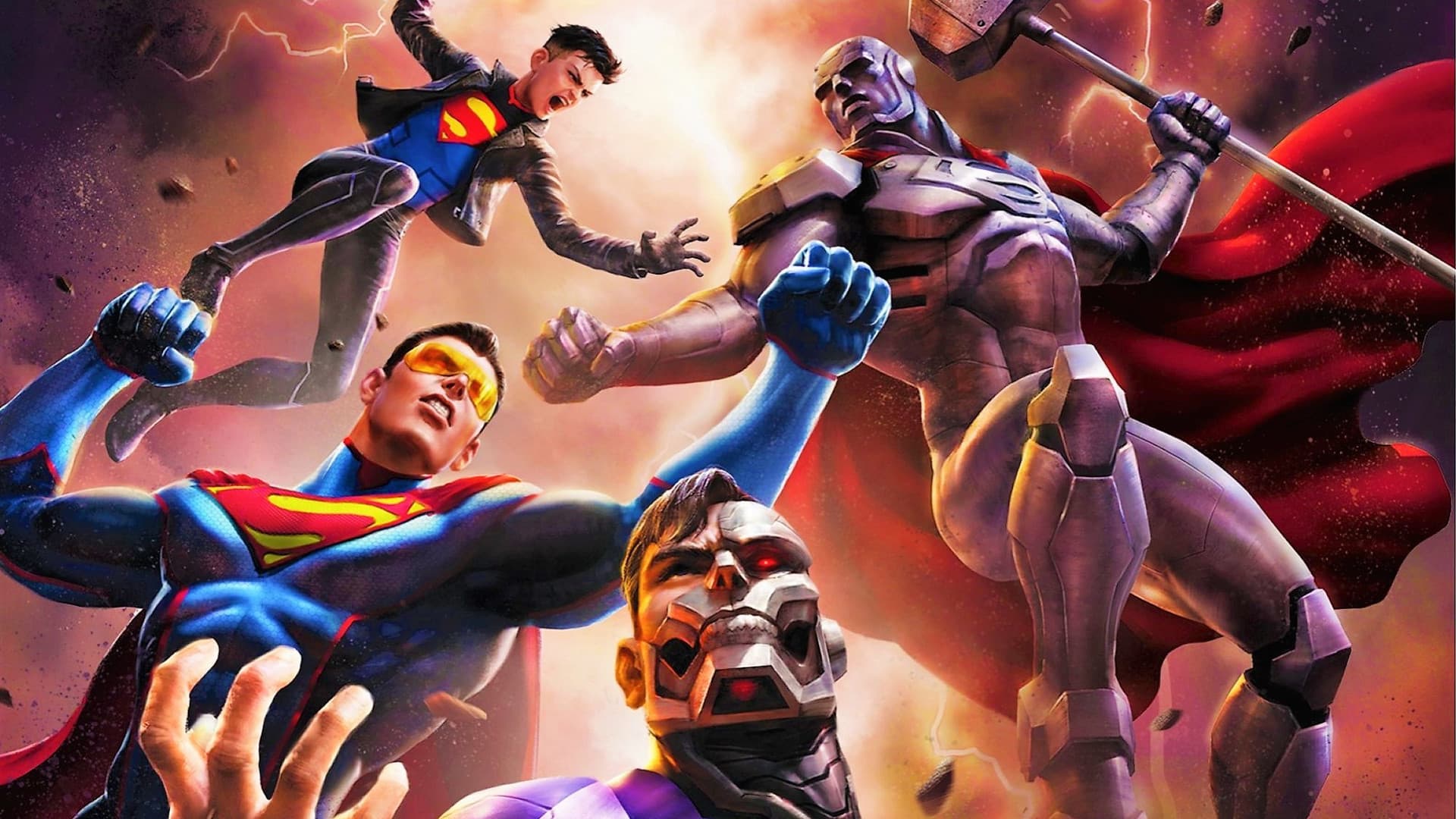 Reign of the Supermen key art