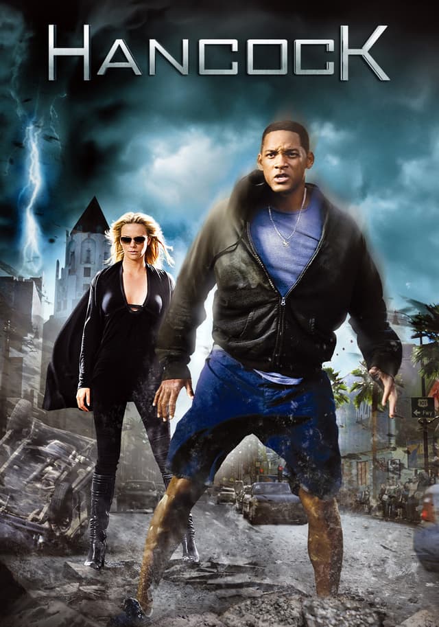 Hancock movie poster