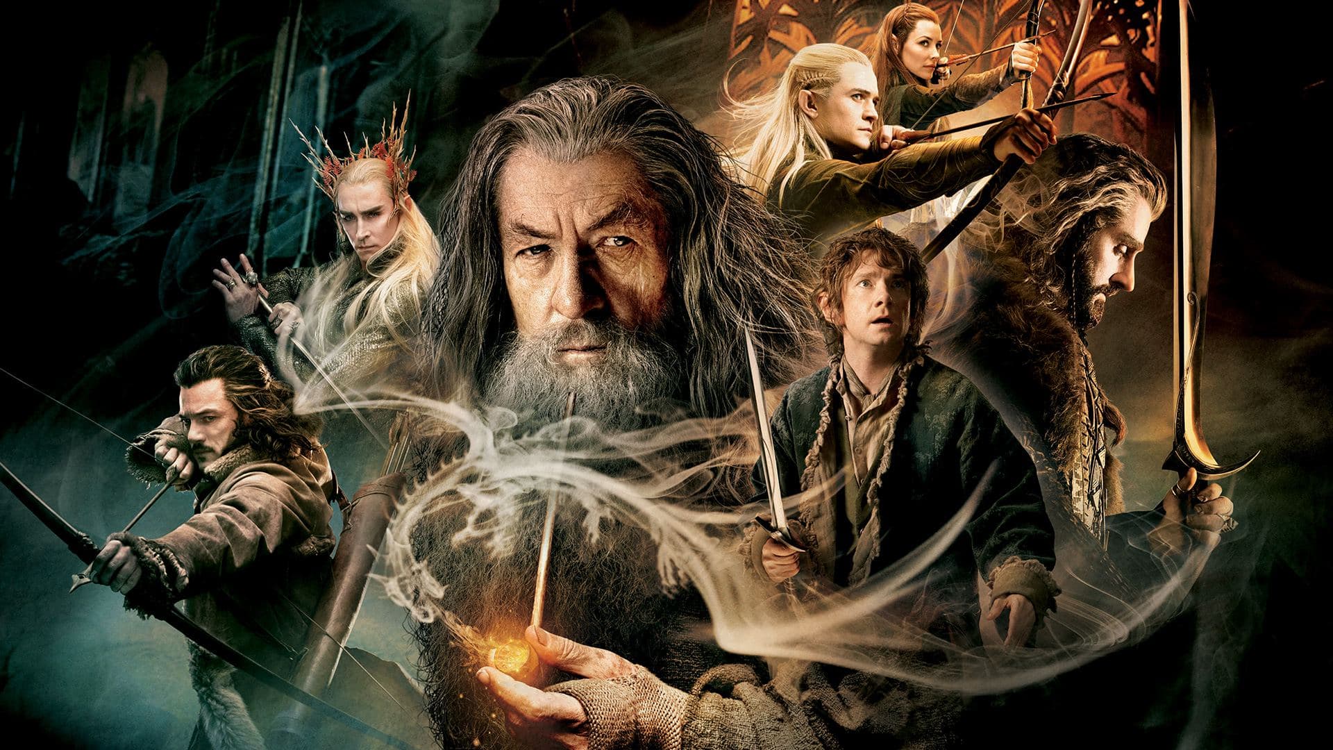 The Hobbit The Desolation of Smaug key art