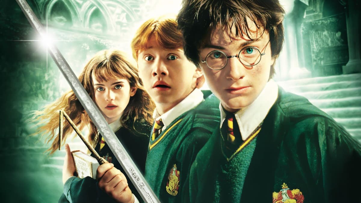 Harry Potter and the Chamber of Secrets key art