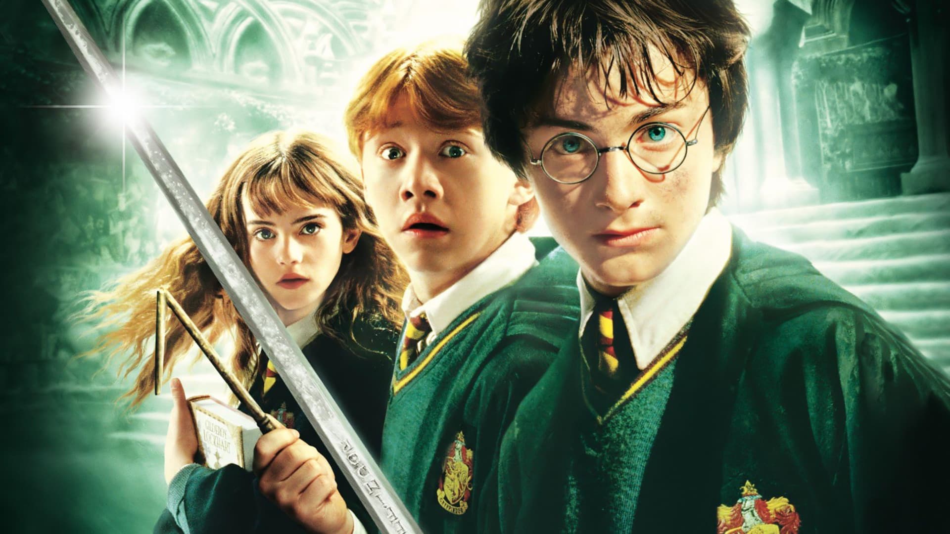 Harry Potter and the Chamber of Secrets key art