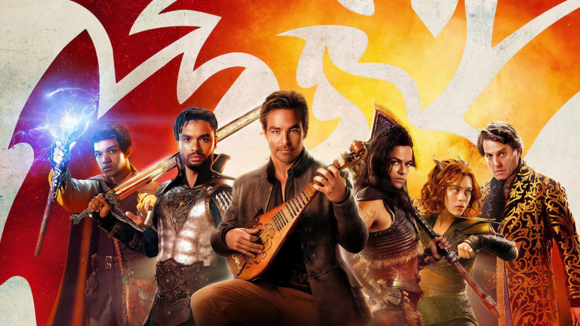 Dungeons & Dragons Honor Among Thieves key art