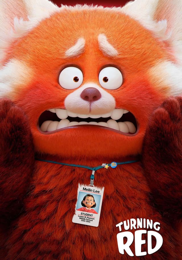 Turning Red movie poster