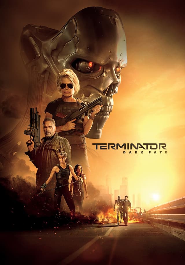 Terminator Dark Fate movie poster