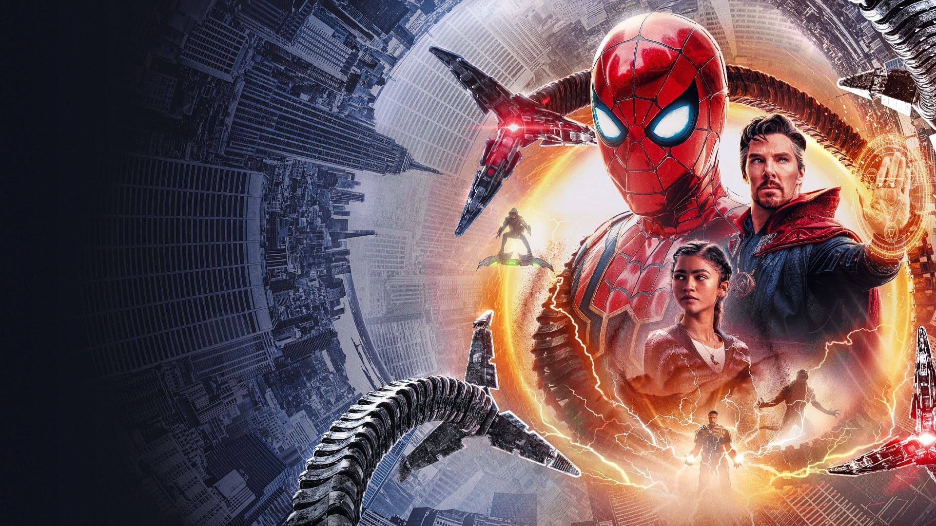 Spider-Man No Way Home key art