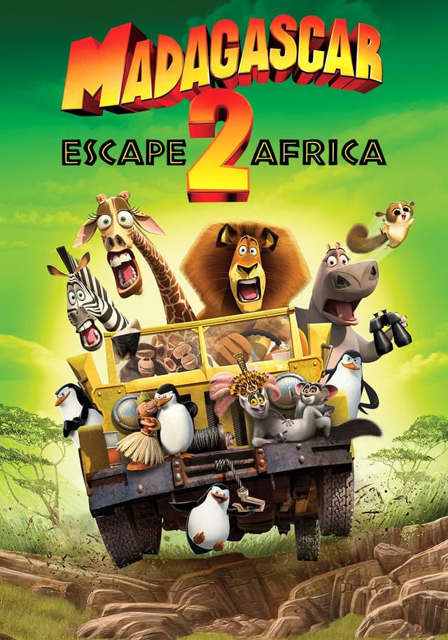 Madagascar Escape 2 Africa movie poster