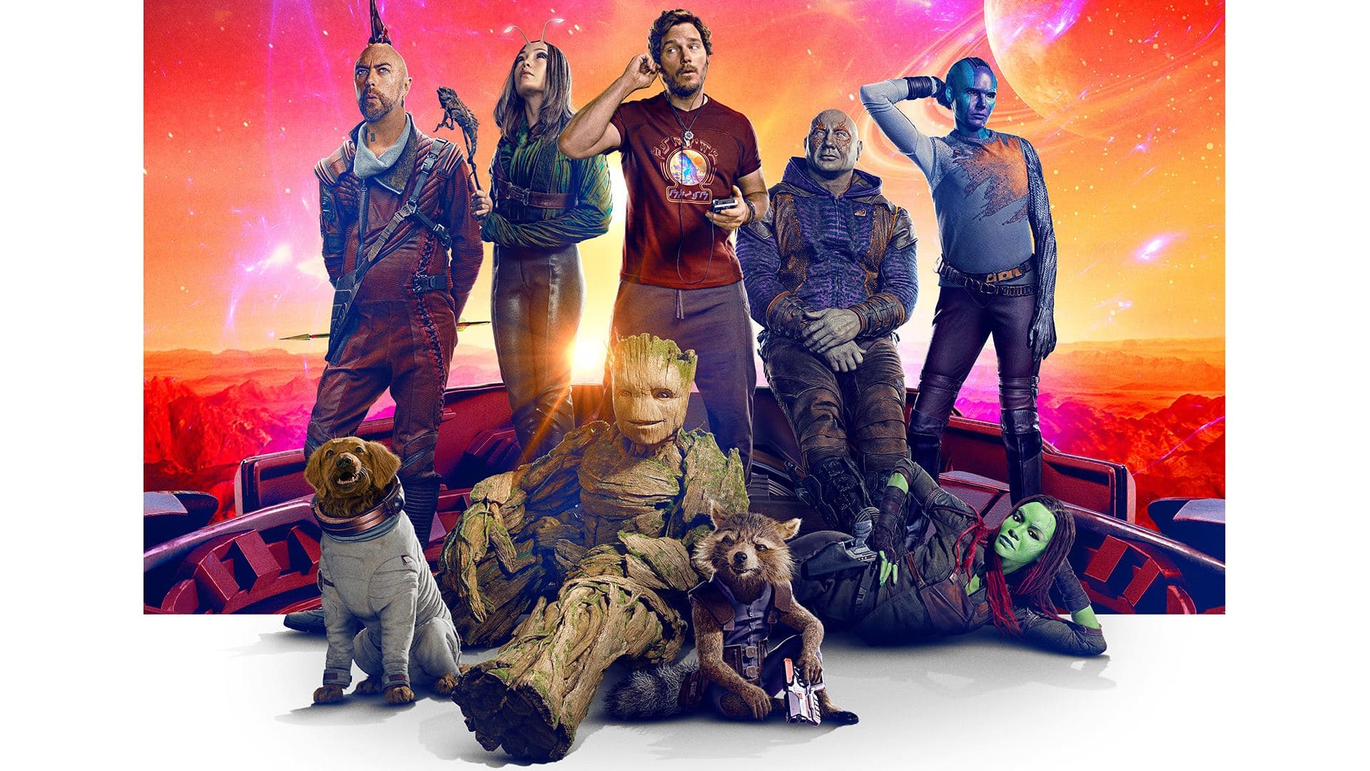 Guardians of the Galaxy Vol. 3 key art