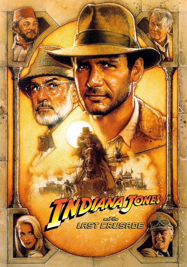 Indiana Jones and the Last Crusade movie poster